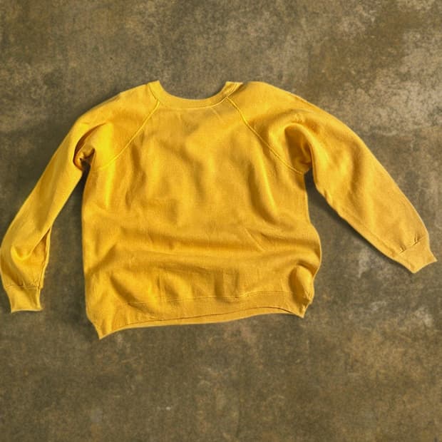 8~90s Haens 블랭크 스웻셔츠 Made in USA