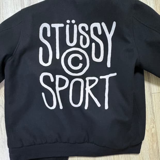 스투시스포츠 멜튼 바시티 자켓 L