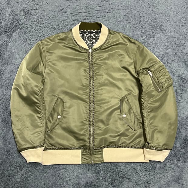 (정품 매장택) 언더커버 리버시블 항공점퍼 100사이즈