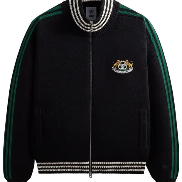 키스x아디다스 니트 자켓