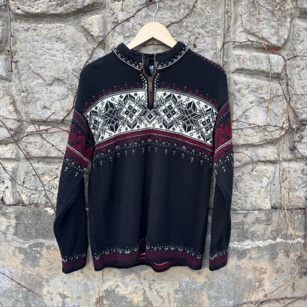 Dale made in norway 노르딕 패턴 니트 m