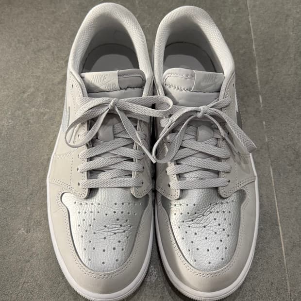 나이키 에어 조던 1 로우 회색/실버 280