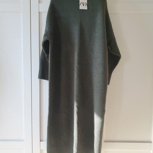 ZARA 자라 터틀넥 니트원피스 새제품