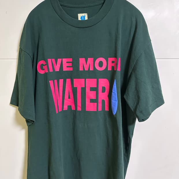 마이네임이즈 GIVE MORE WATER T-SHIRT 2사이즈