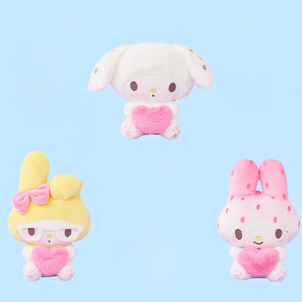 산리오 마이멜로디 50주년 인형 키링 마스코트 열쇠고리 메시루지 판매