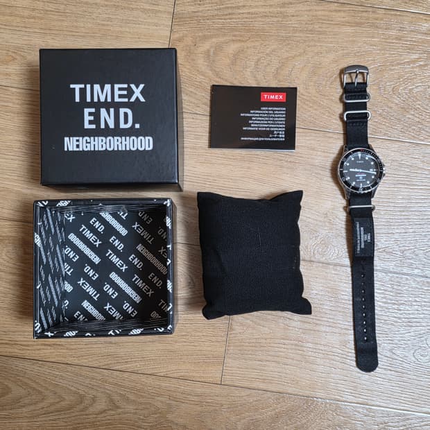 타이맥스×네이버후드×엔드 시계