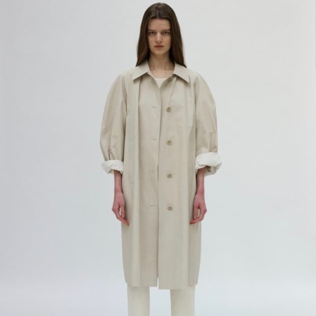 낫띵리튼 발마칸 트렌치코트