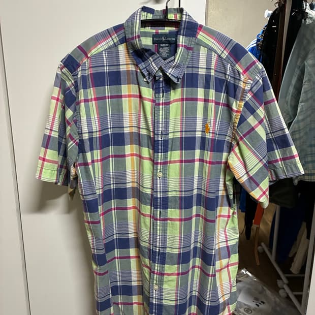 빈티지 폴로 셔츠 M/95