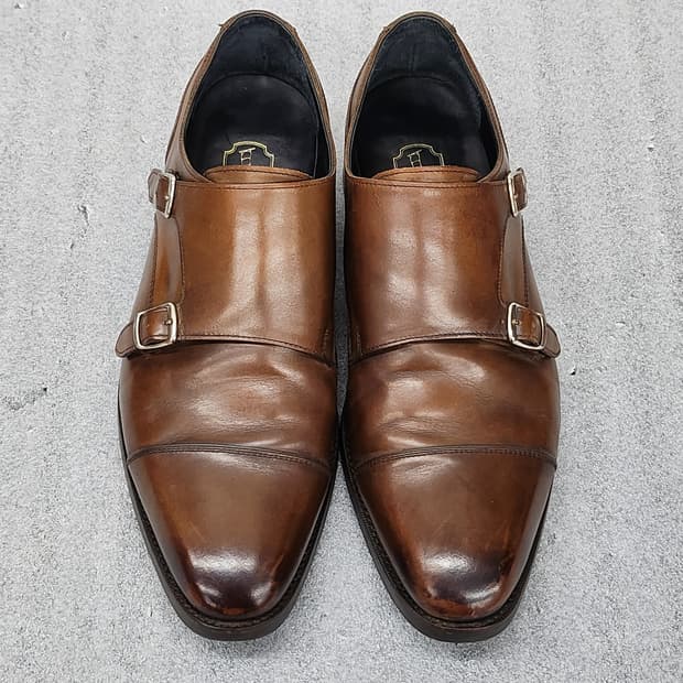 상태좋은 금강 헤리티지 리갈 남성 더블 몽크 스트랩 구두