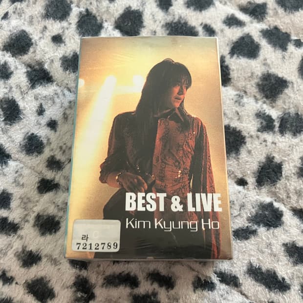 김경호 Best & Live 미개봉 카세트테이프