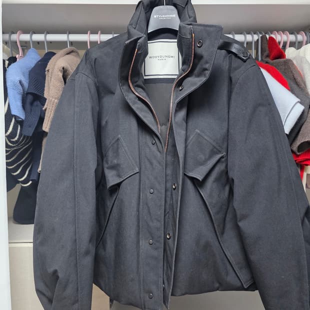 우영미 21fw 코듀라 패딩 46사이즈