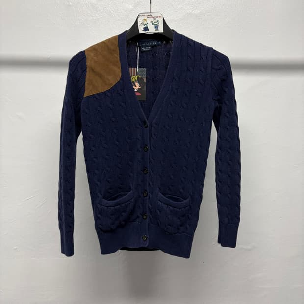 폴로 랄프로렌 견장 케이블 가디건 3