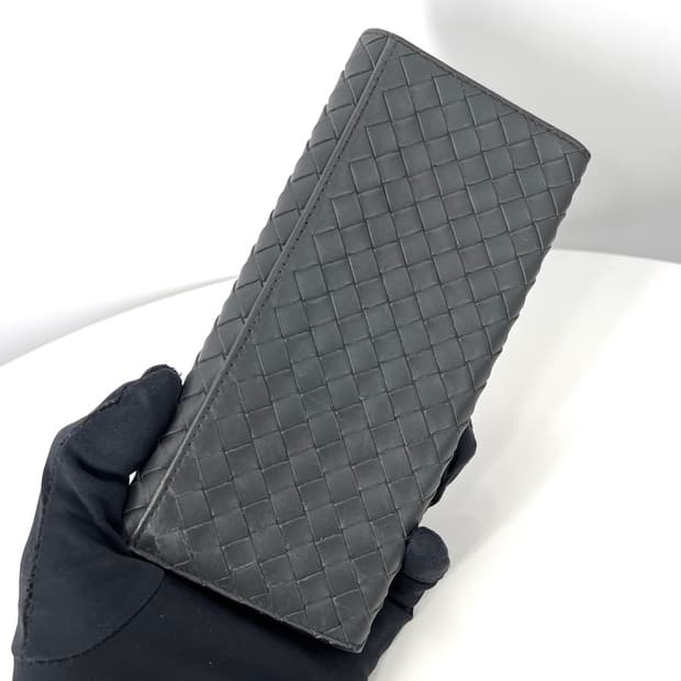 보테가베네타 인트레치아토 장지갑 그레이