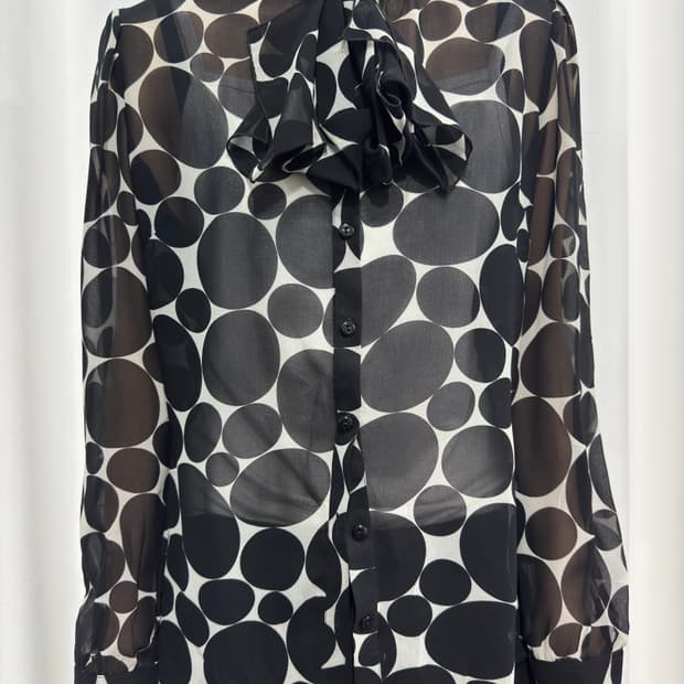 nara camicie dot blouse 