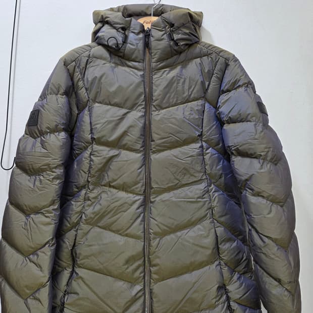 노스페이스 1211-11 마운틴 덕다운패딩 95 Y2K 투톤컬러 여성