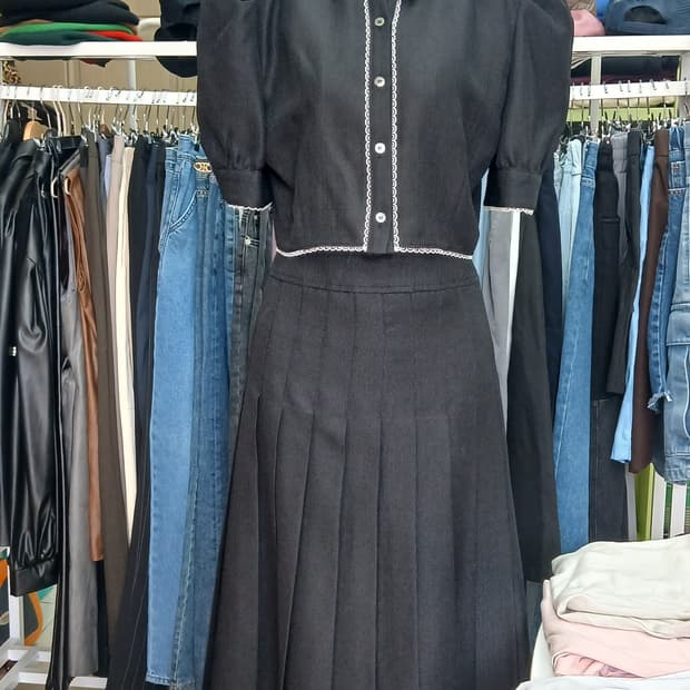 오피스룩 투피스