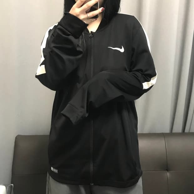 나이키 드라이핏 트레이닝 집업 L