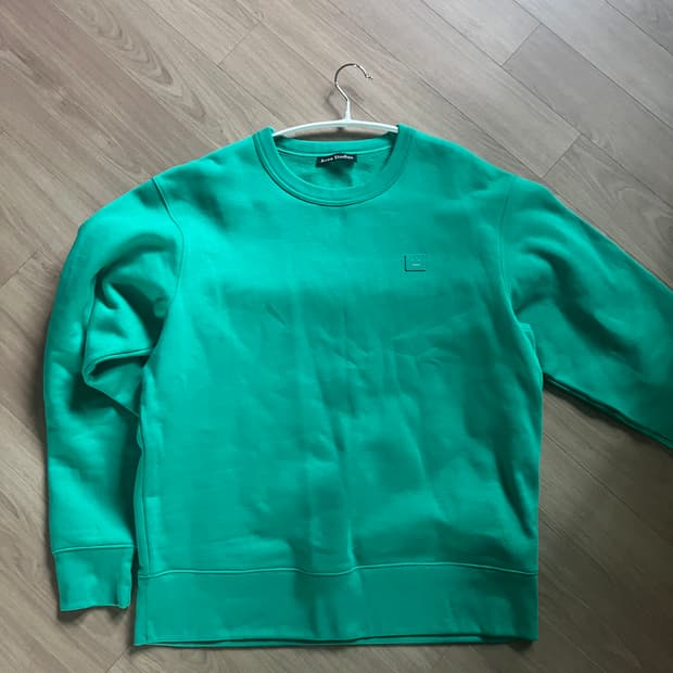 아크네스튜디오 페어뷰 맨투맨 그린 XL