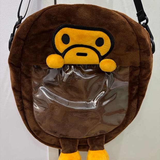 BAPE 베이비마일로 퍼 크로스백/백팩