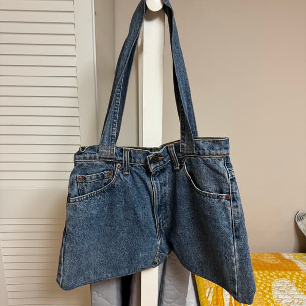 리바이스 데님 숄더백
