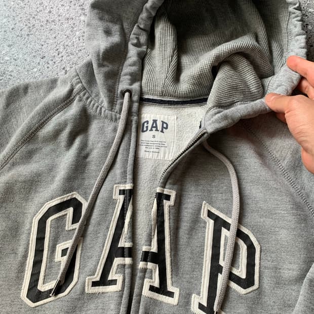 빈티지 갭 GAP 써멀 후드집업