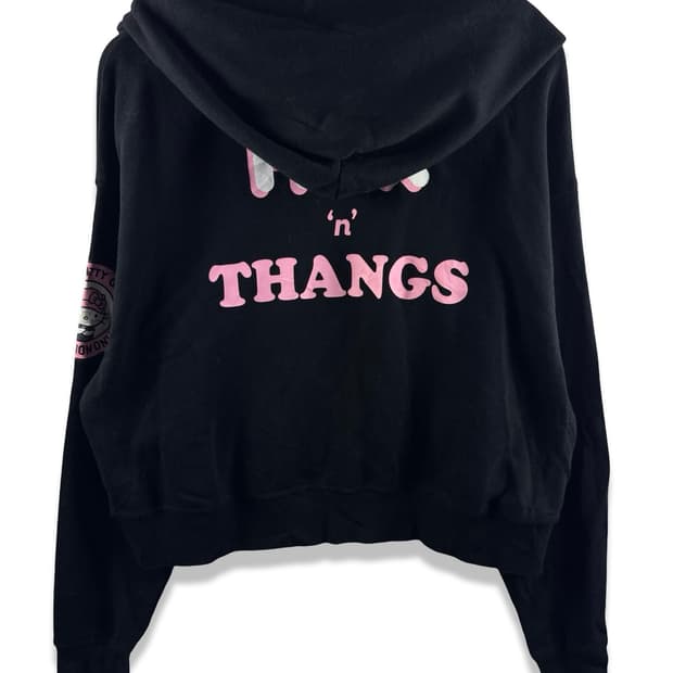 헬로키티갱 아방 가오리핏 후드티2549