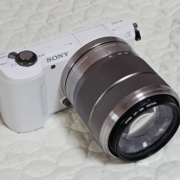 소니 a5000 미러리스 카메라