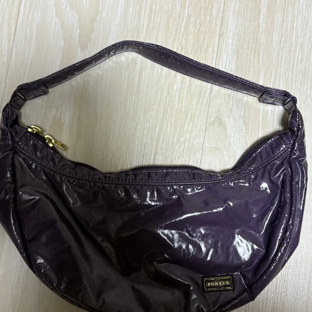 요시다 포터 걸 에나멜 숄더백