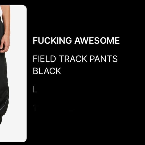 Fucking awesome field track pants L사이즈