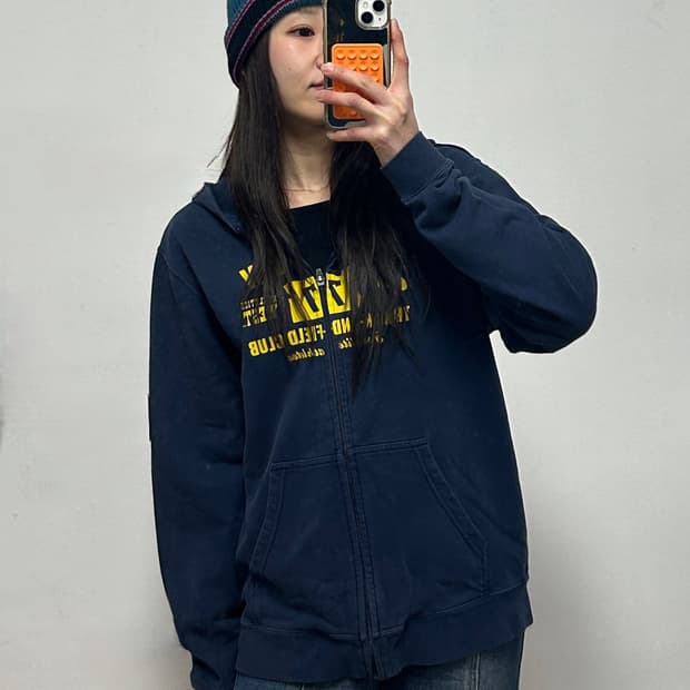 빈티지 나이키 오리건 애슬레틱스 웨스트 후드집업