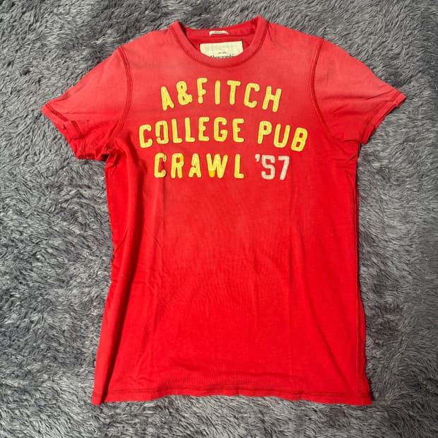 아베크롬비 입체자수 반팔