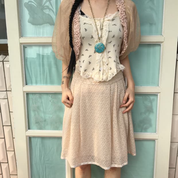 Axes femme frill lace bolero