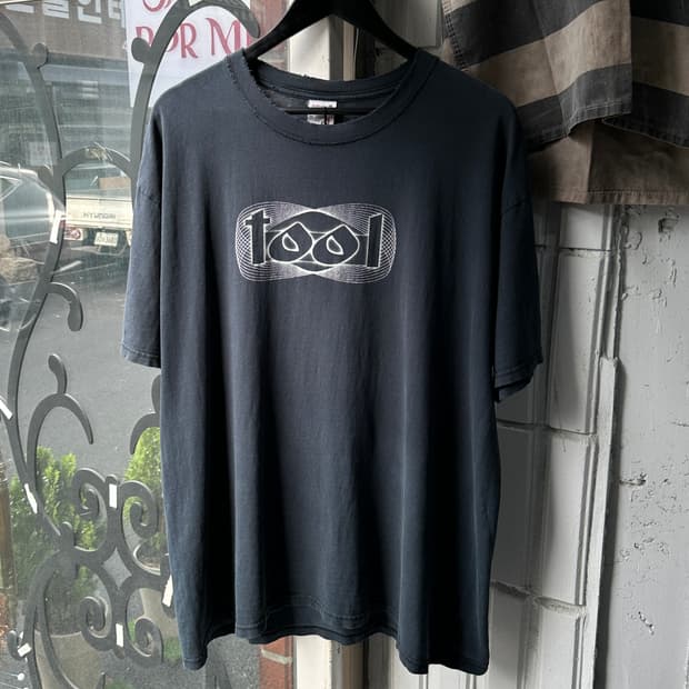 00's 하드 페이드 툴 TOOL 티셔츠 빈티지 밴드 티셔츠