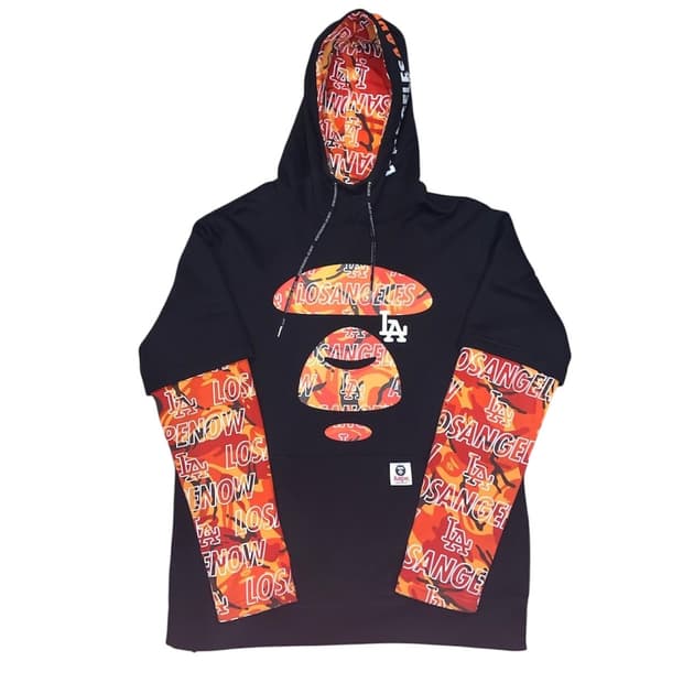 Aape Bape 로스앤젤레스 LA 후드티