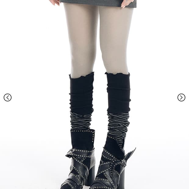eessay leg warmer 레그 워머 black