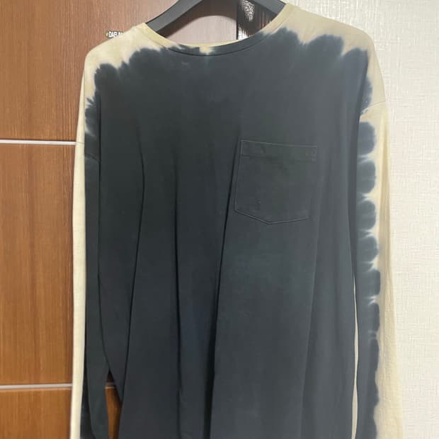 Cal o line 칼오라인 숄더타이다이 라운드티