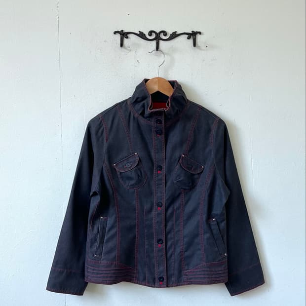 Japan vtg 하이넥 자켓