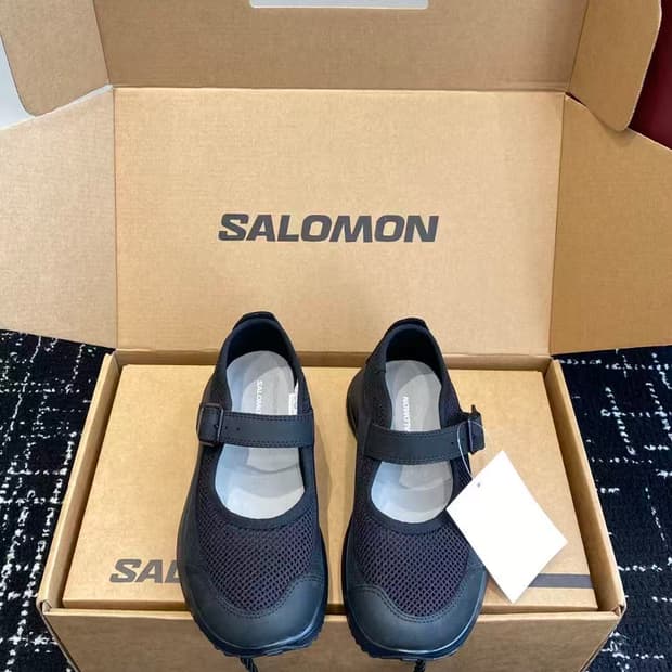 살로몬 RX 메리 제인 블랙 240mm