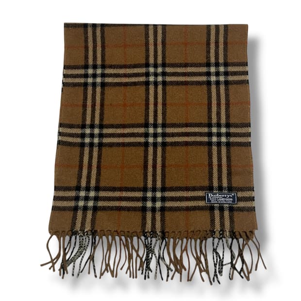 Burberry 정품 100% 램스울 노바체크 머플러