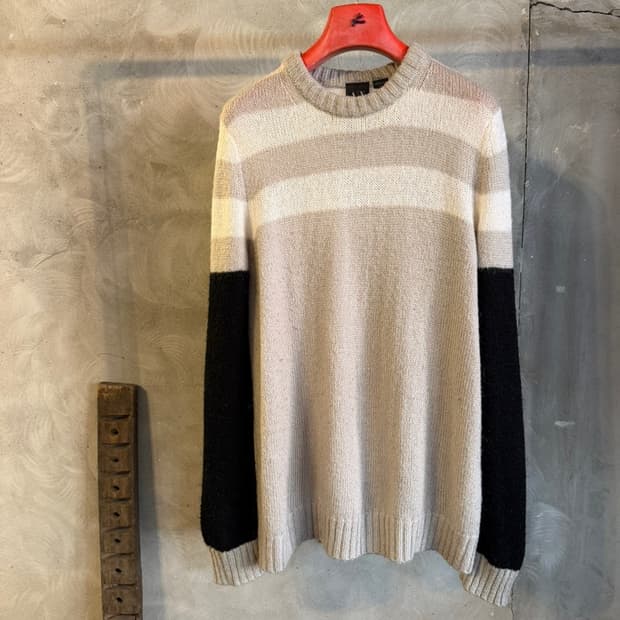 아르마니 익스체인지 알파카 니트 100