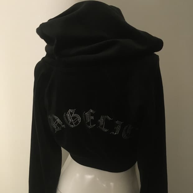 Y2k crop hoodie