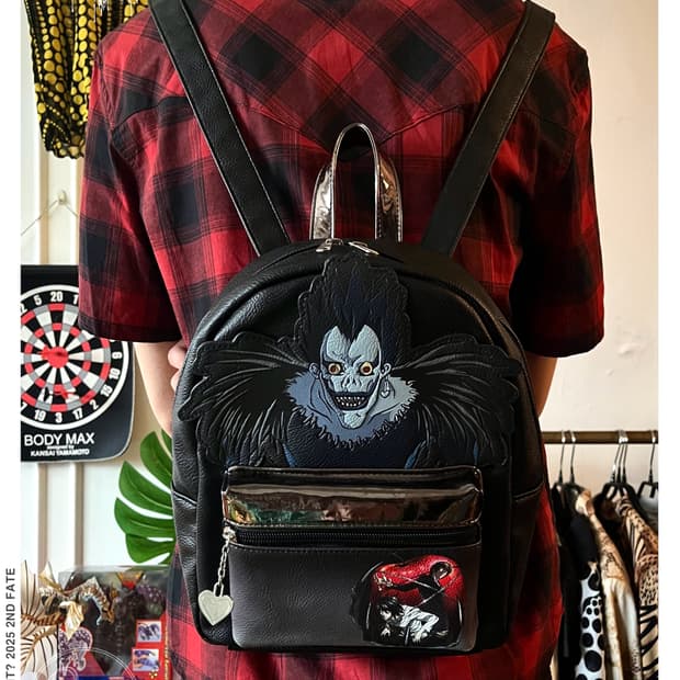 Death Note 3D Ryuk Leather Backpack