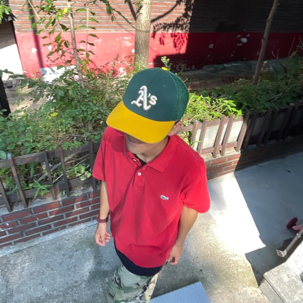 mlb 오클랜드 에슬레틱스 트러커 메쉬캡