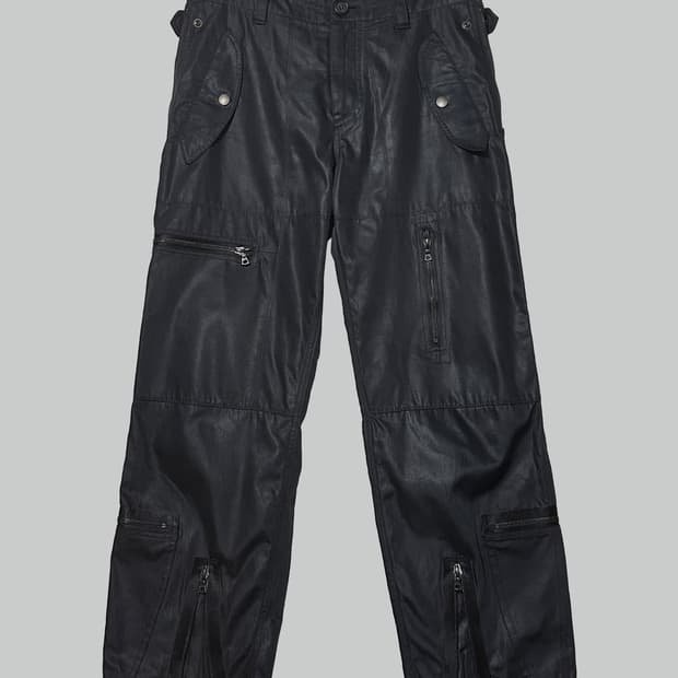 이세이 미야케 파라슈트 팬츠 다크 네이비