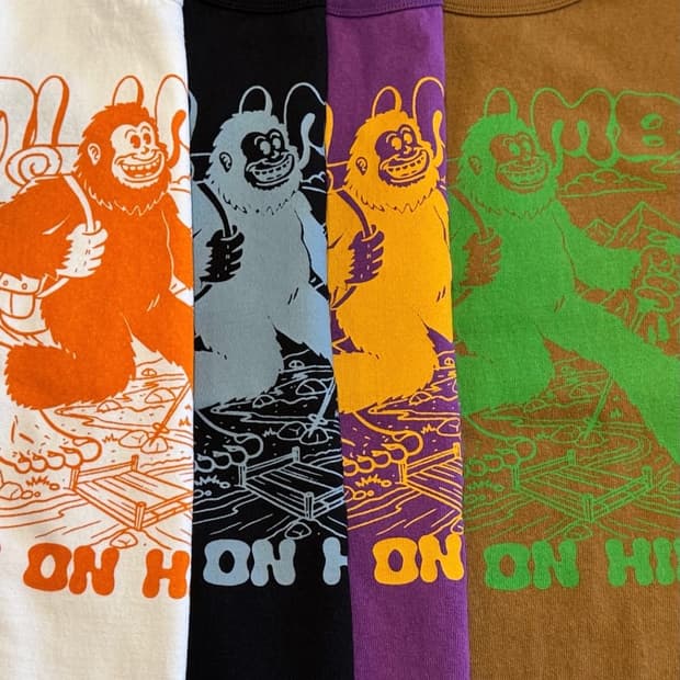 콜림보 26SS NORWALK TEE BIGFOOT HIKKING
