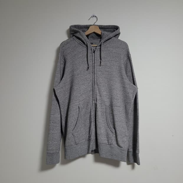 (XL) UNIQLO 유니클로 회색 후드 집업