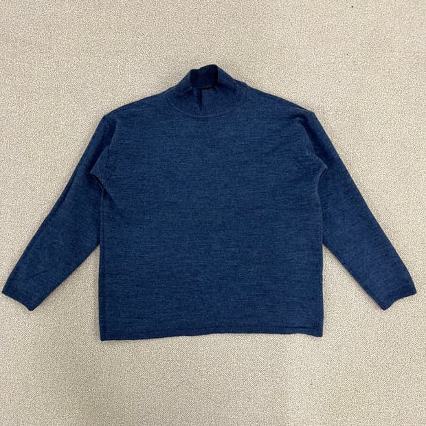[실측확인] 빈티지 울 터틀넥 니트 스웨터 0114M1