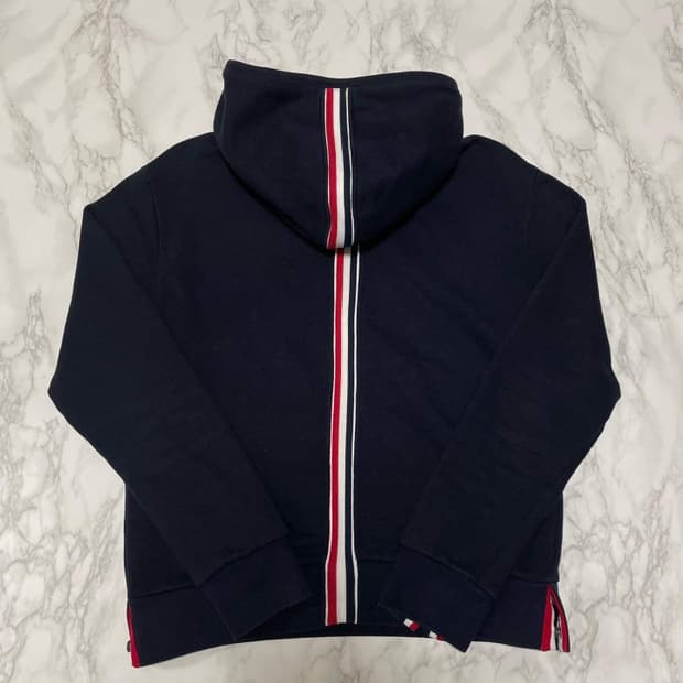 톰브라운 백삼선 후드티 2사이즈