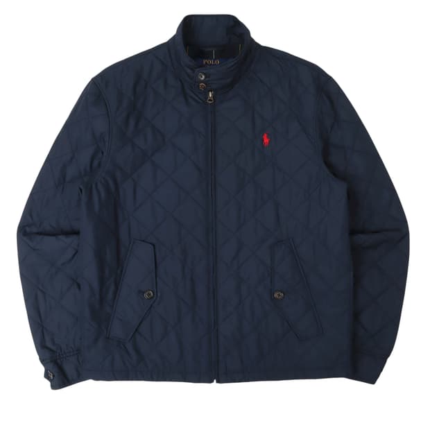 폴로 랄프로렌 네이비 해링턴 퀄팅 자켓