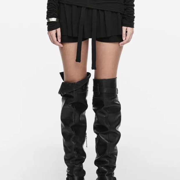 나체 숏팬츠 블랙